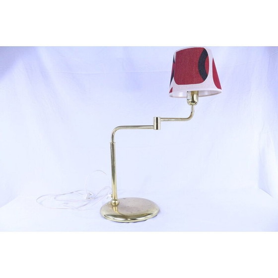 Image 1 of Lampe de table réglable vintage en laiton par Öia