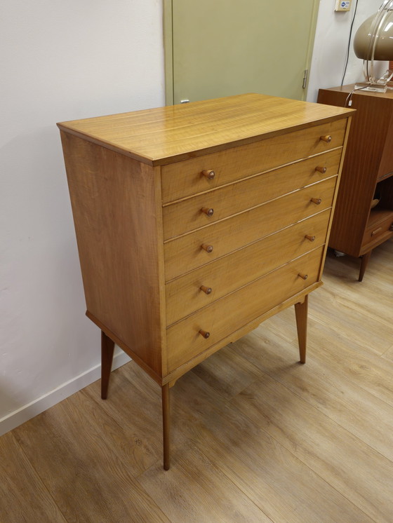 Image 1 of Commode vintage Alfred Cox Design Commode à tiroirs
