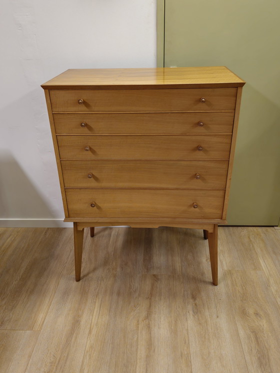 Image 1 of Commode vintage Alfred Cox Design Commode à tiroirs