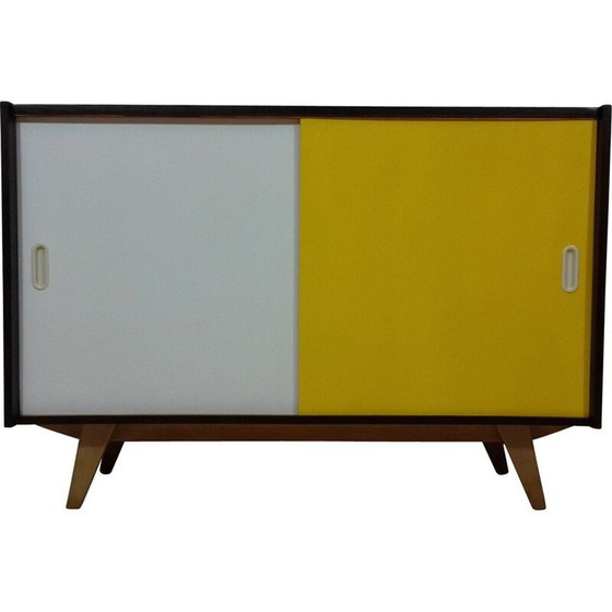 Image 1 of Buffet vintage en bois de hêtre pour Interier Praha 1960s