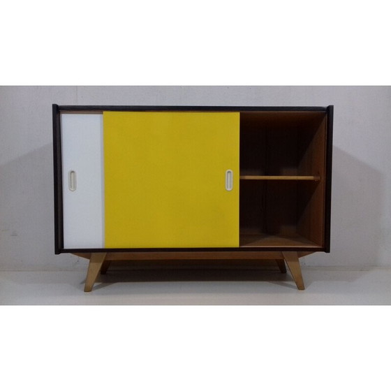Image 1 of Buffet vintage en bois de hêtre pour Interier Praha 1960s