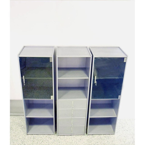 Image 1 of Meubles modulaires vintage de Vittorio Introini pour Bernini, 1970