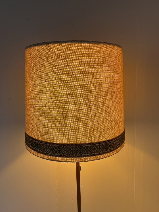 Image 1 of Lampadaire vintage en teck, Temde Leuchten '60