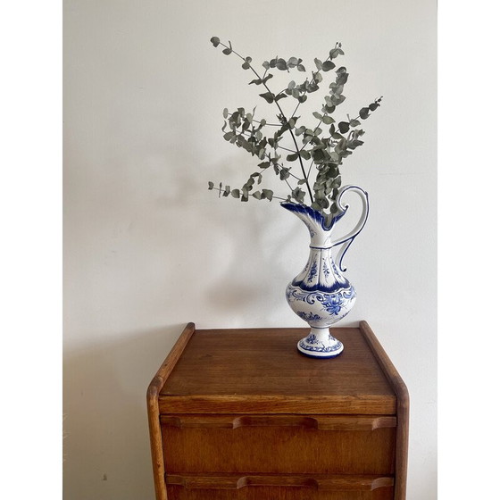 Image 1 of Aiguière vintage en faïence de L. Reeh, Portugal