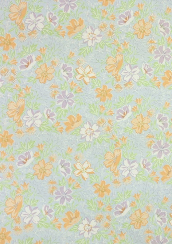 Image 1 of 5091 Papier peint fleur mignonne vintage