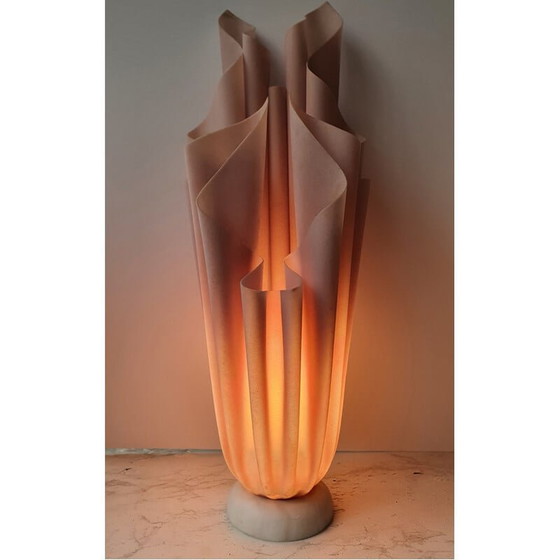 Image 1 of Lampe Vintage Athena Rose par Georgia Jacob, 1975