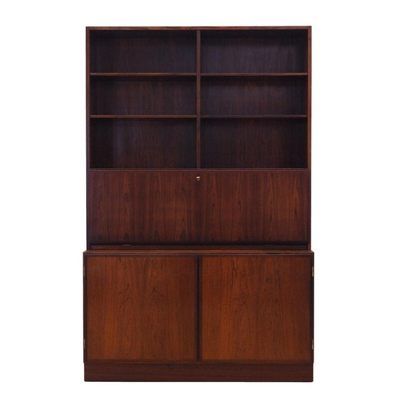 Image 1 of Bibliothèque en bois de rose, design danois, années 1960, production : Danemark