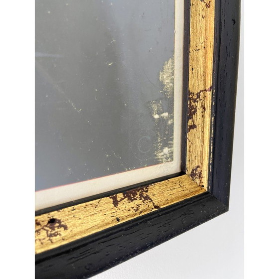 Image 1 of Estampe encadrée vintage de l'Annonciation, années 1930