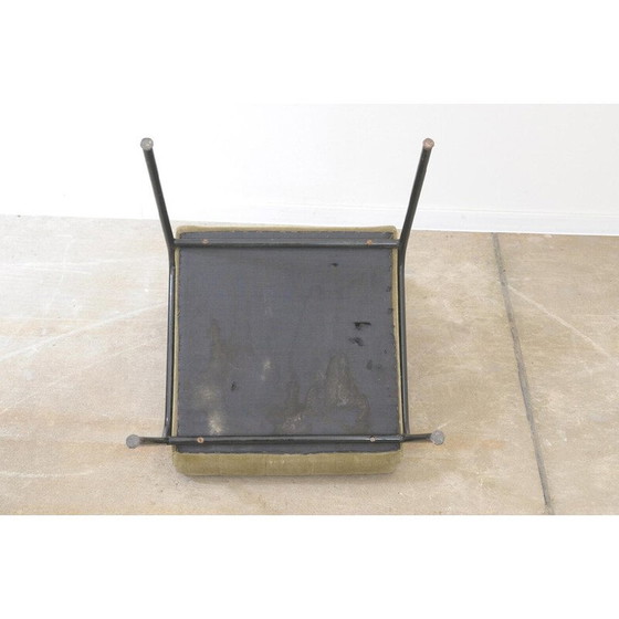 Image 1 of Ensemble de 4 chaises de salle à manger vintage en métal, 1960