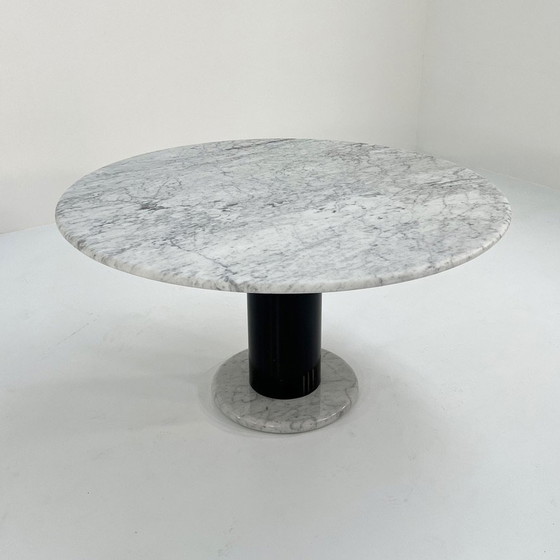 Image 1 of Table de salle à manger Loto Rosso par Ettore Sottsass pour Poltronova, 1980S