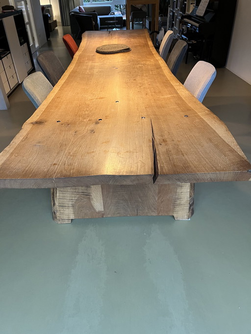 Table en tronc d'arbre de Piet Hein Eek de 2006