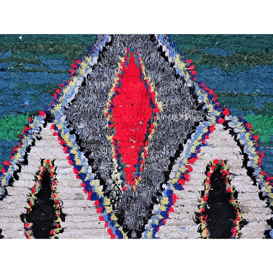 Image 1 of Tapis berbère vintage Boucherouite