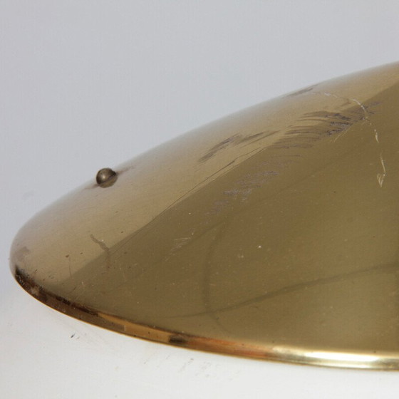 Image 1 of Paire de lampes vintage en métal pour Zukov, Tchécoslovaquie 1950
