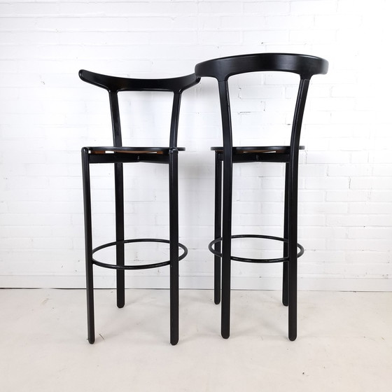 Image 1 of 2X tabouret de bar vintage style Memphis