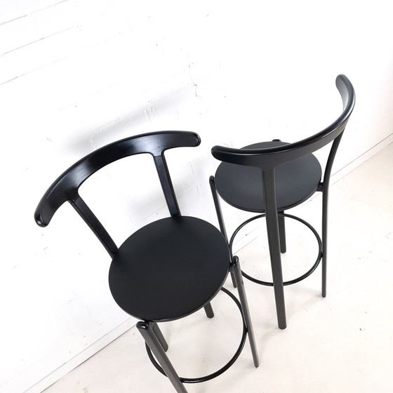 Image 1 of 2X tabouret de bar vintage style Memphis