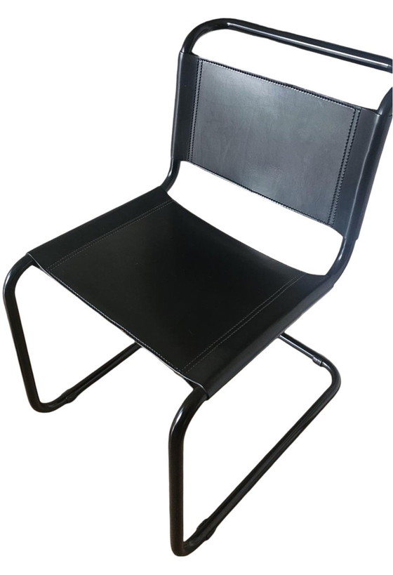 Image 1 of Chaise luge 4X en cuir - S33