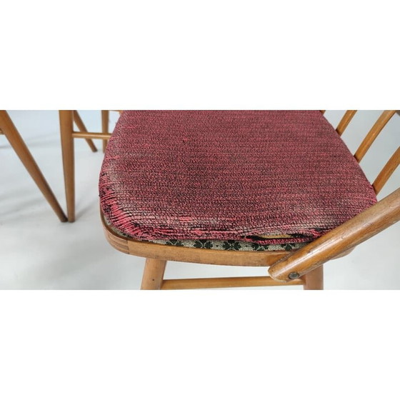 Image 1 of Ensemble de 4 chaises vintage par Tatra, Tchécoslovaquie 1970