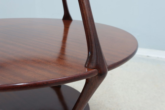 Image 1 of Table basse ronde occasionnelle 1950S