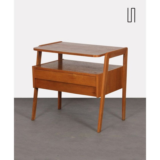 Image 1 of Armoire vintage en chêne de Tchécoslovaquie 1960
