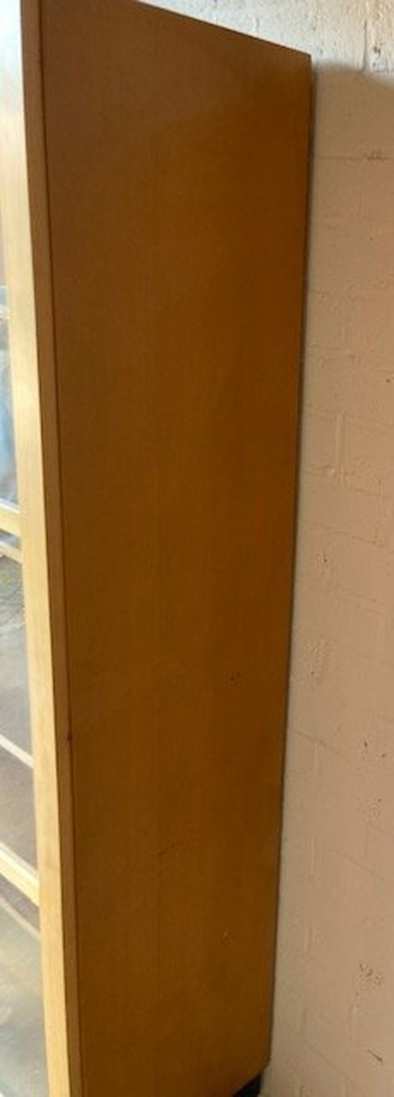 Image 1 of Armoire d'école vintage Mid Century, vitrine d'exposition, armoire de chimie