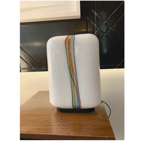 Image 1 of Lampe en verre vintage de Missoni, 1980