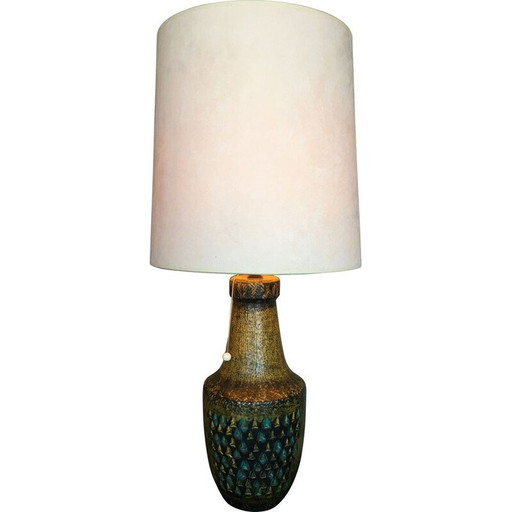 Lampe de table scandinave en céramique, 1950