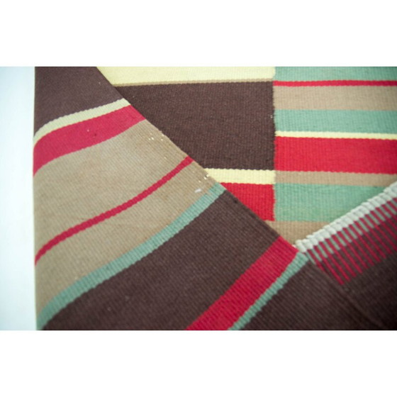 Image 1 of Tapis abstrait moderniste d'Antonin Kybal, 1948