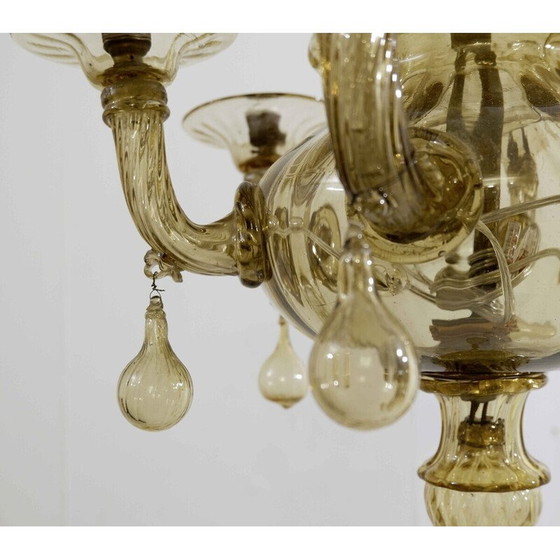 Image 1 of Chandelier en verre de Murano vintage