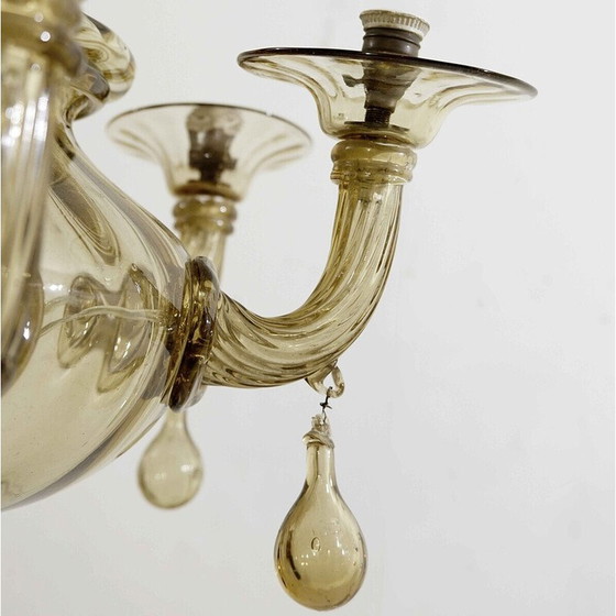 Image 1 of Chandelier en verre de Murano vintage