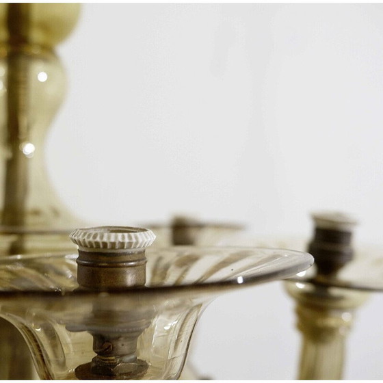 Image 1 of Chandelier en verre de Murano vintage
