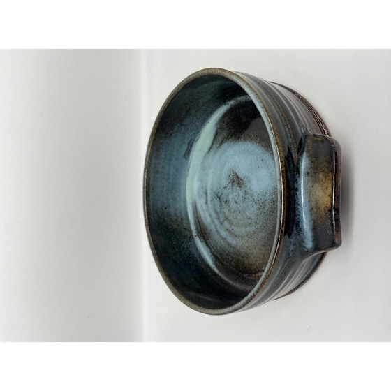 Image 1 of Plat vintage en grès par Guibert Lamoura, 1970