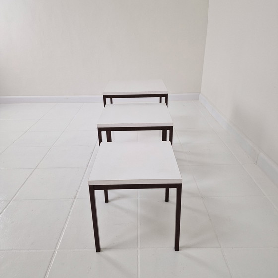 Image 1 of Tables Nesting Or Mimi-Set By Brabantia, Set Of 3, 1980's