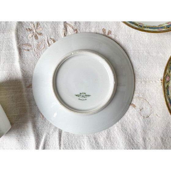 Image 1 of Service à thé et à café vintage en porcelaine pour Chabrol et Poirier, France 1915