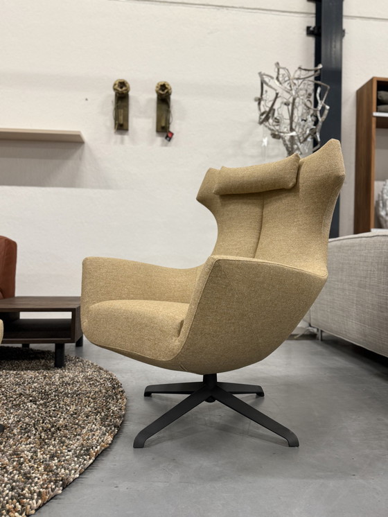 Image 1 of Design On Stock Fauteuil Nosto avec pouf Bardal Sahara