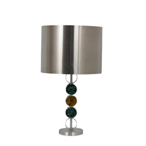 Lampe de table en chrome et verre par Nanny Still pour Raak, Pays-Bas 1970