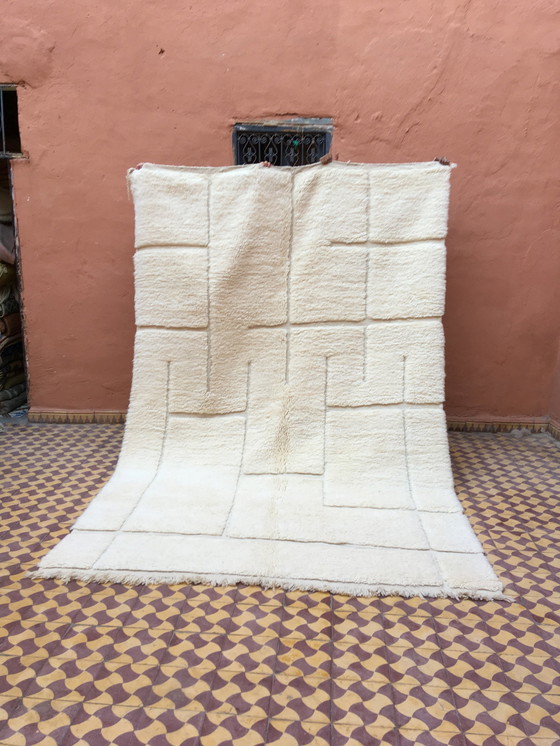 Image 1 of Tapis Beni Ouarain Berbère Marocain 317 X 201 Cm