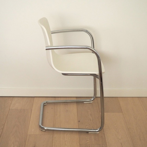 Image 1 of Vitra Hal Re Cantilever Office Dining Chair By Jasper Morrison