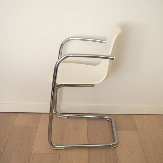 Image 1 of Vitra Hal Re Cantilever Office Dining Chair By Jasper Morrison