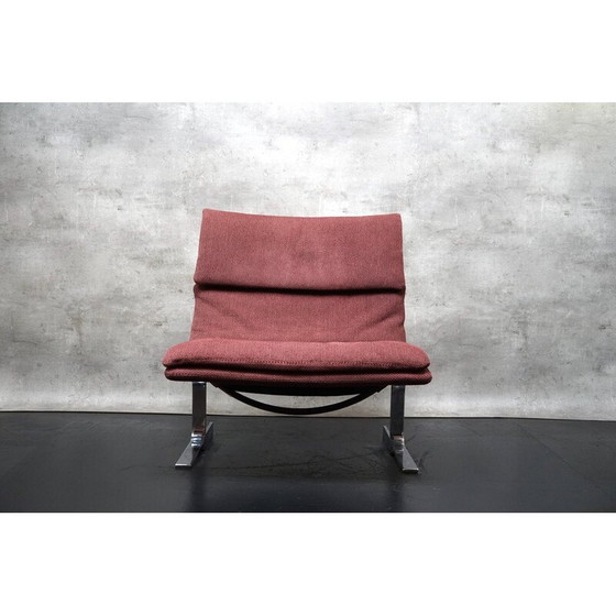 Image 1 of Fauteuil vintage Onda Wave par Giovanni Offredi pour Saporiti, 1970