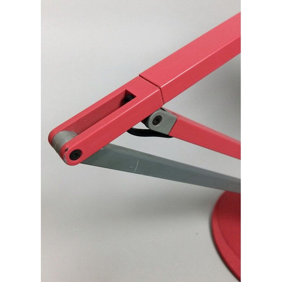 Image 1 of Lampe de bureau vintage rouge modèle Tineka par Rodolfo Bonetto pour Iguzzin