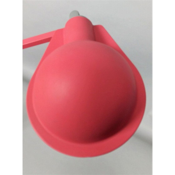 Image 1 of Lampe de bureau vintage rouge modèle Tineka par Rodolfo Bonetto pour Iguzzin