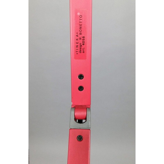Image 1 of Lampe de bureau vintage rouge modèle Tineka par Rodolfo Bonetto pour Iguzzin