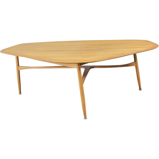 Table basse vintage en teck par Svante Skogh, Suède