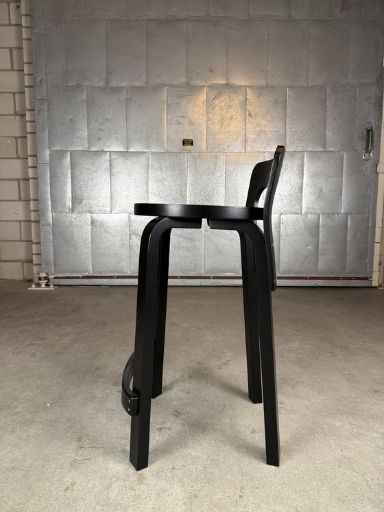 Image 1 of 4X Artek K65 Tabouret de bar