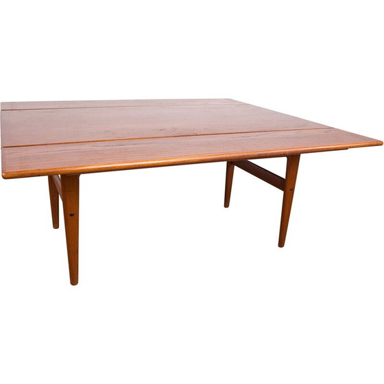 Image 1 of Table extensible vintage en teck par Kai Kristiansen pour Danish Furnitures, Danemark 1960