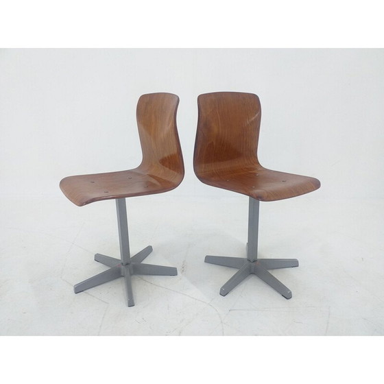 Image 1 of Paire de chaises d'enfant Pagholz, Allemagne, milieu du siècle 1970