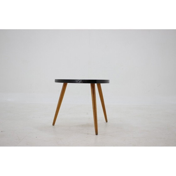 Image 1 of Table vintage avec petites fleurs pour Umakart, Tchécoslovaquie 1960