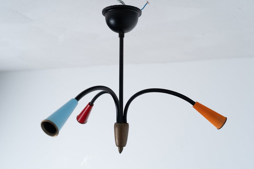 Plafonnier vintage multicolore