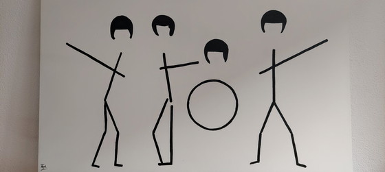 Image 1 of Les Beatles "A Hard Day's Night" (Une nuit difficile)