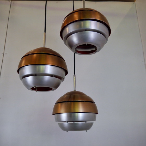 Image 1 of Lakro Amstelveen lampe suspendue avec 3 ampoules